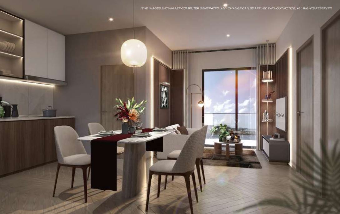 The Modeva 1 bedroom interior
