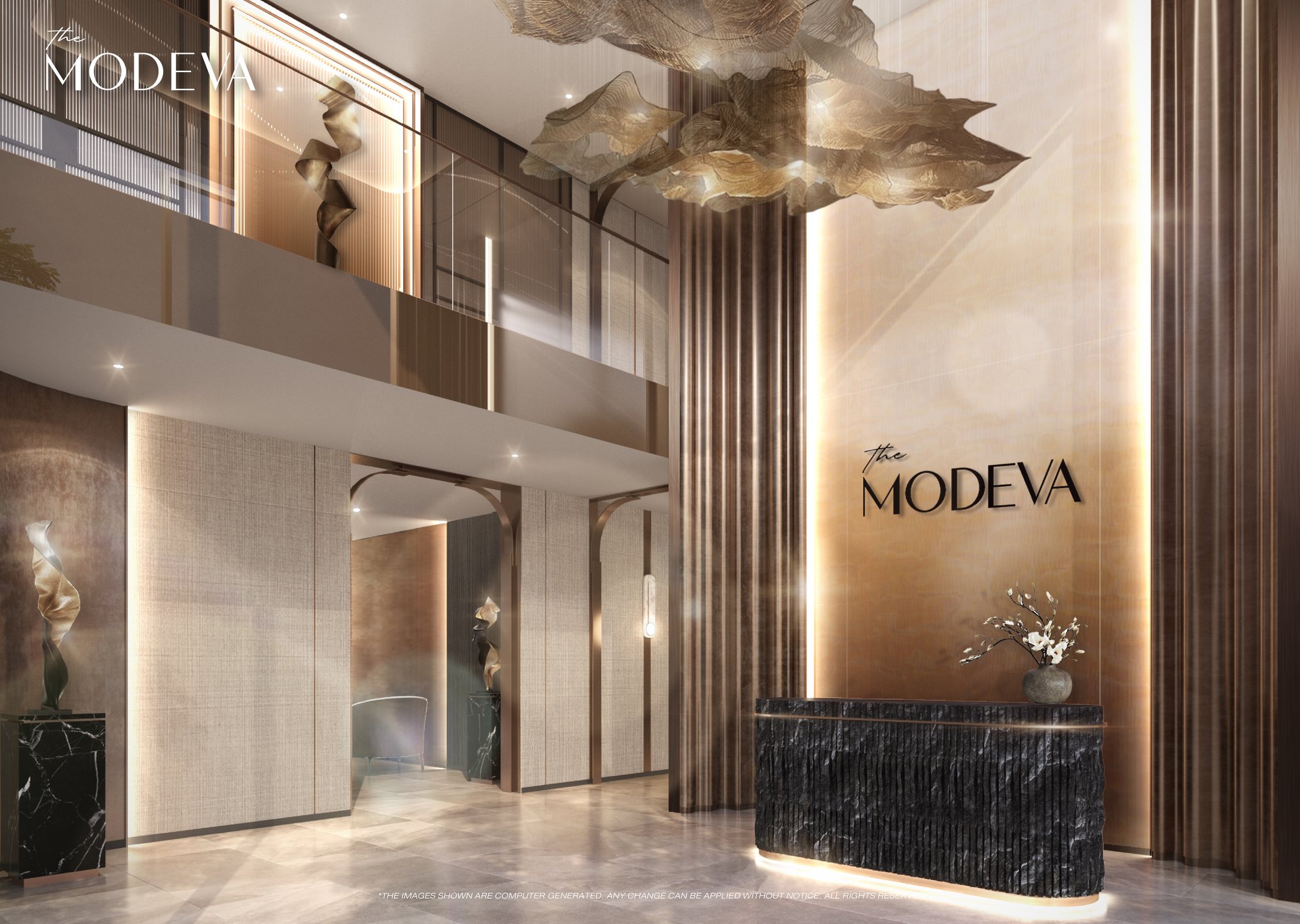 The Modeva — lobby lounge