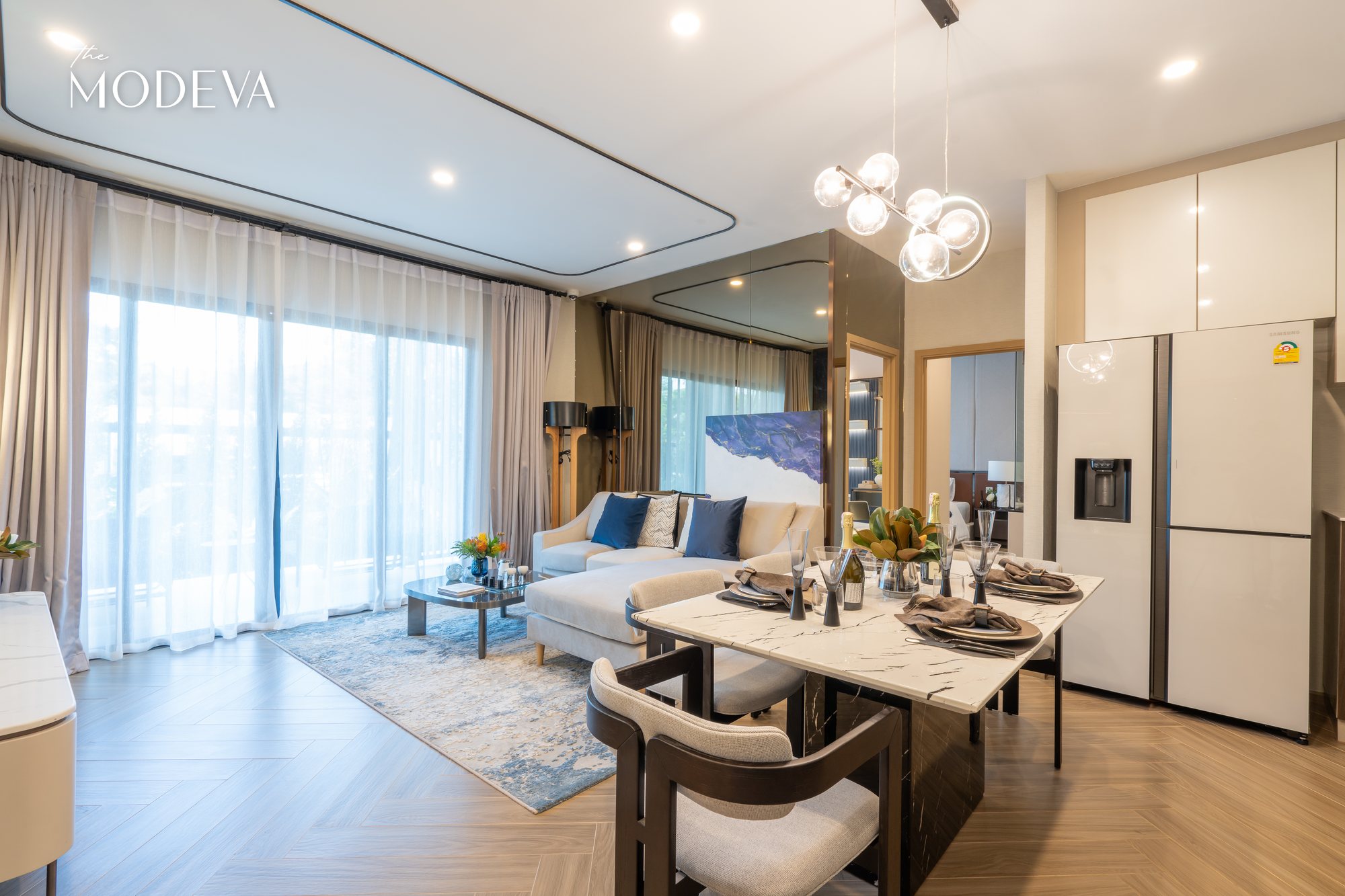The Modeva — 2-bed plus show unit 105 m²