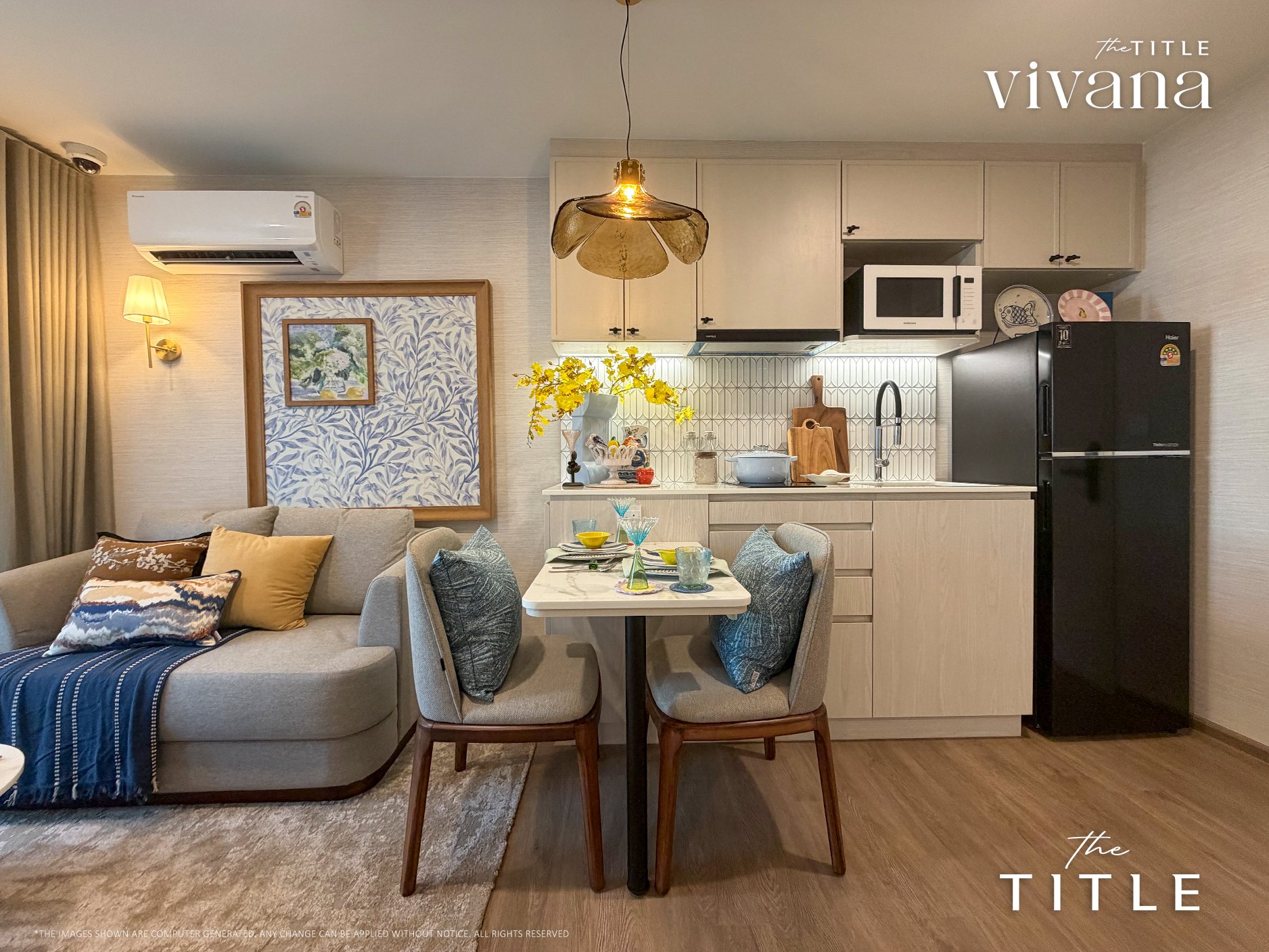 The Title Vivana — show unit interior