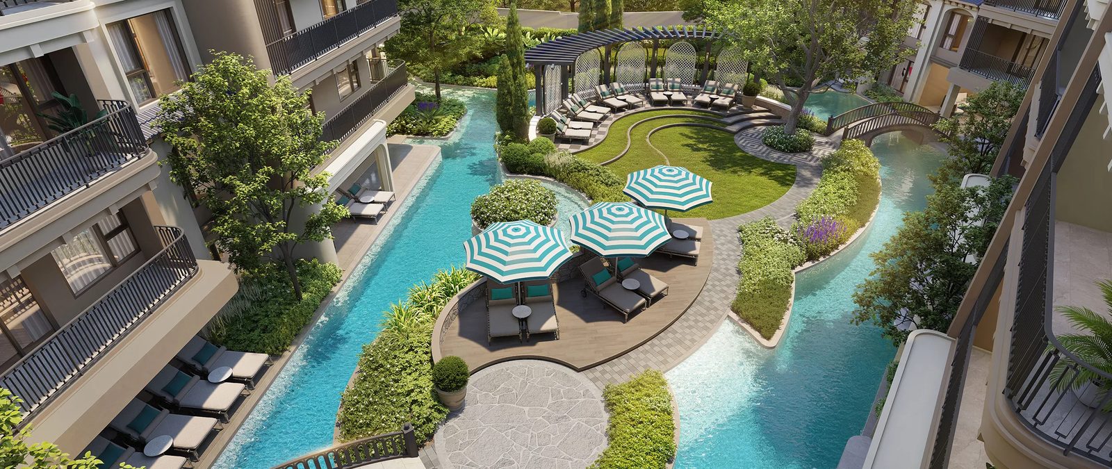 The Title Vivana — water feature